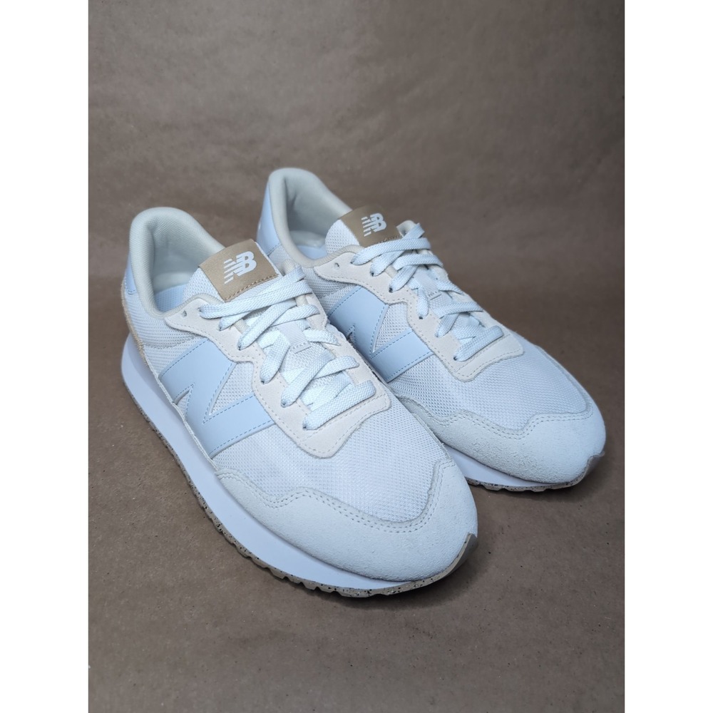 New Balance 237 V1 Women's 10.5 Sneaker WS237PGB light blue, beige Mesh Suede